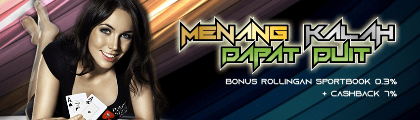 BONUS ROLLINGAN SPORTSBOOK 0.3% & CASHBACK SPORTSBOOK 7%
