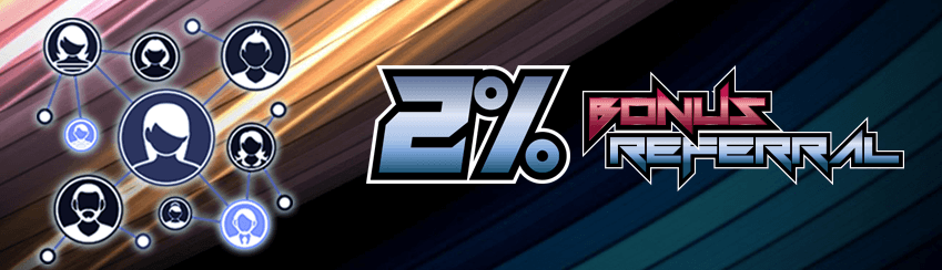 BONUS REFERRAL 2 %